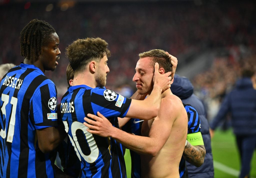 FC Bayern München v FC Internazionale Milano - UEFA Champions League 2024/25 Quarter Final First Leg