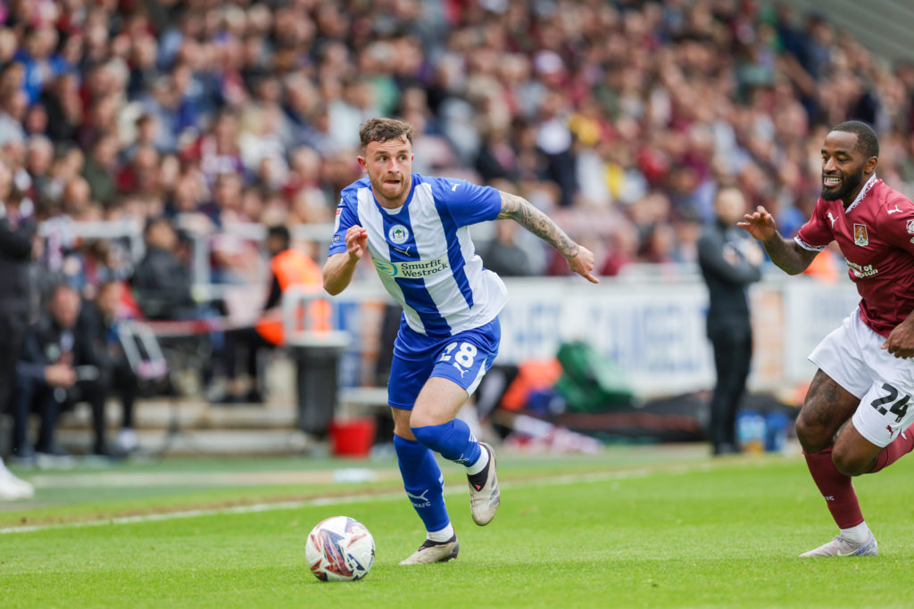 Dale Taylor in action for Wigan