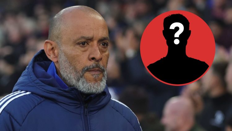 Nuno Espirito Santo on the touchline during the Premier League match between Crystal Palace and Nottingham Forest at Selhurst Park