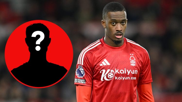 Callum Hudson-Odoi looks on while playing for Nottingham Forest