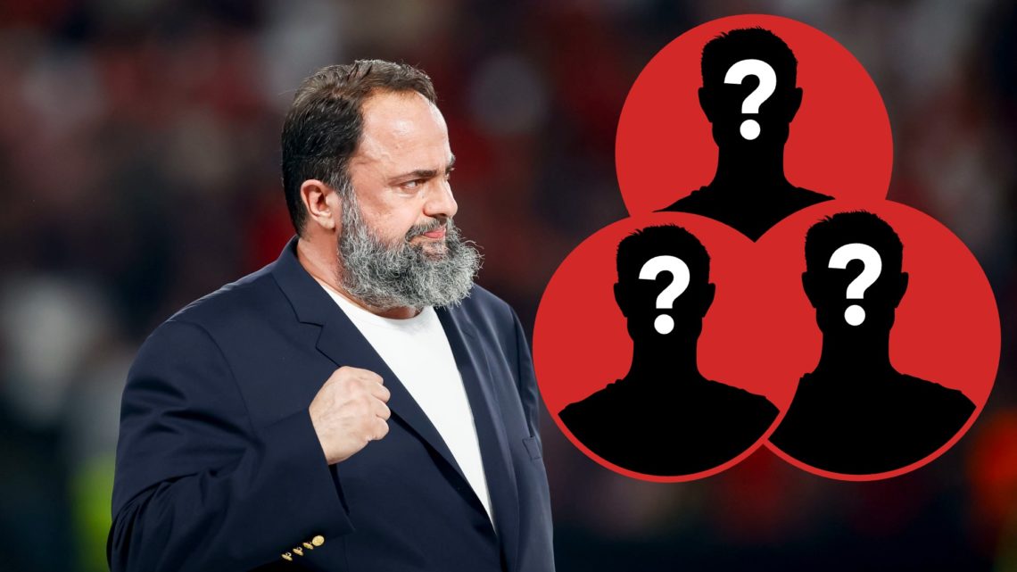 Evangelos Marinakis looks on after the UEFA Europa Conference League 2023/24 final match between Olympiacos FC and ACF Fiorentina