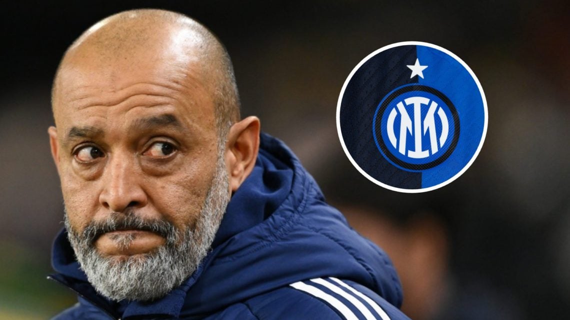 Nuno Espirito Santo is the Nottingham Forest head coach during the Premier League match between Wolverhampton Wanderers and Nottingham Forest. Inse...