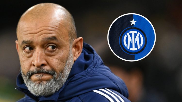 Nuno Espirito Santo is the Nottingham Forest head coach during the Premier League match between Wolverhampton Wanderers and Nottingham Forest. Inse...