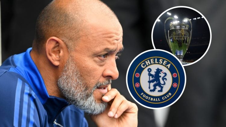 Nuno Espirito Santo is coaching Nottingham Forest during the Pre-season Friendly match between Chesterfield and Nottingham Forest. Insets: The Cham...