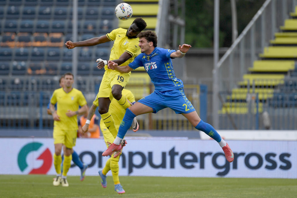 Saba Goglichidze in action for Empoli.