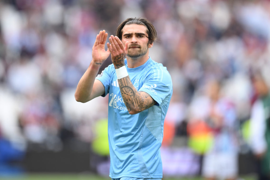 Nottingham Forest winger Jota Silva.