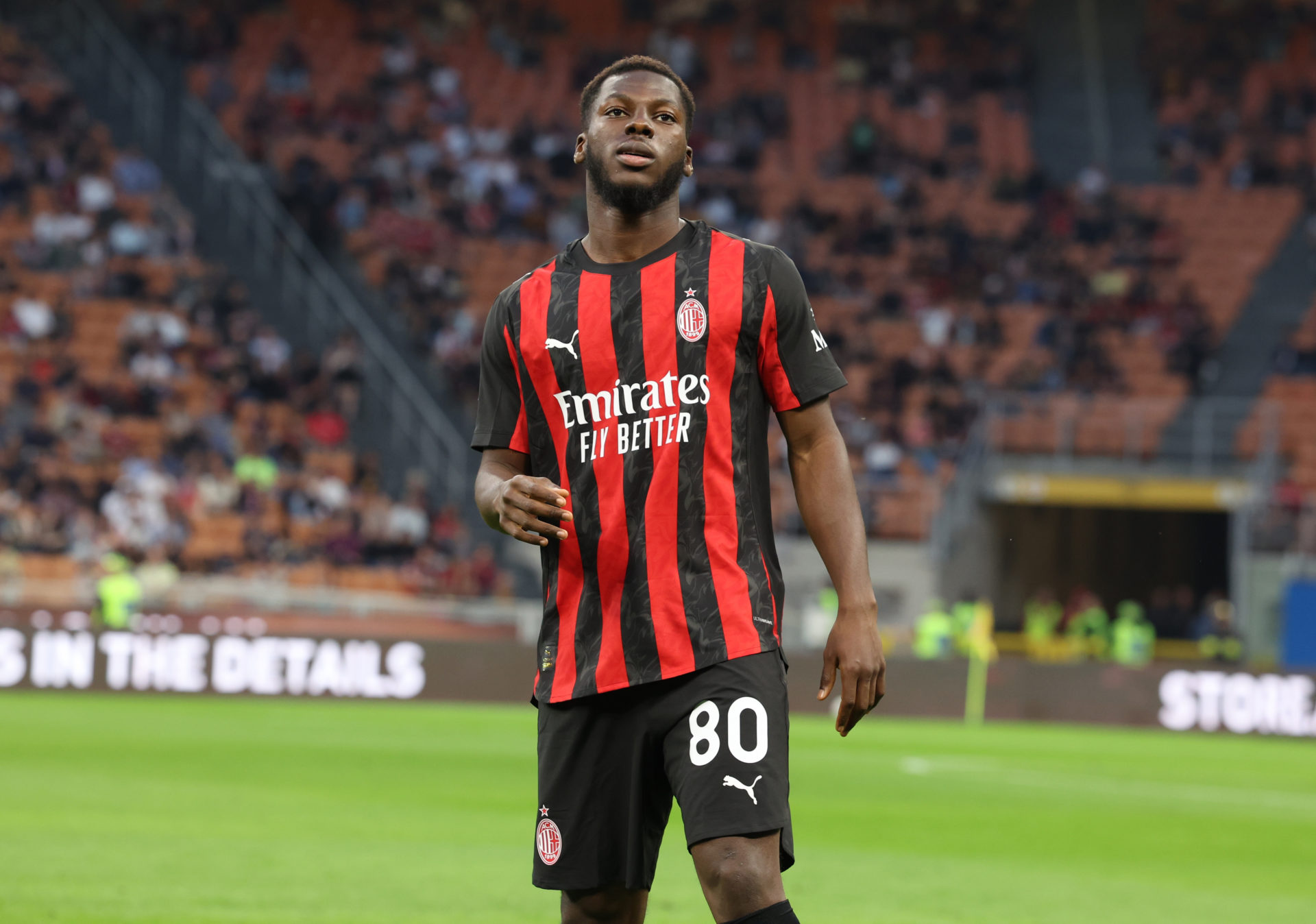 AC Milan star Yunus Musah.