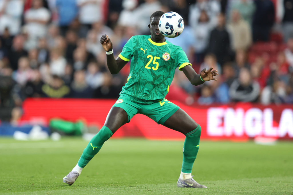 El Hadji Malick Diouf playing for Senegal.