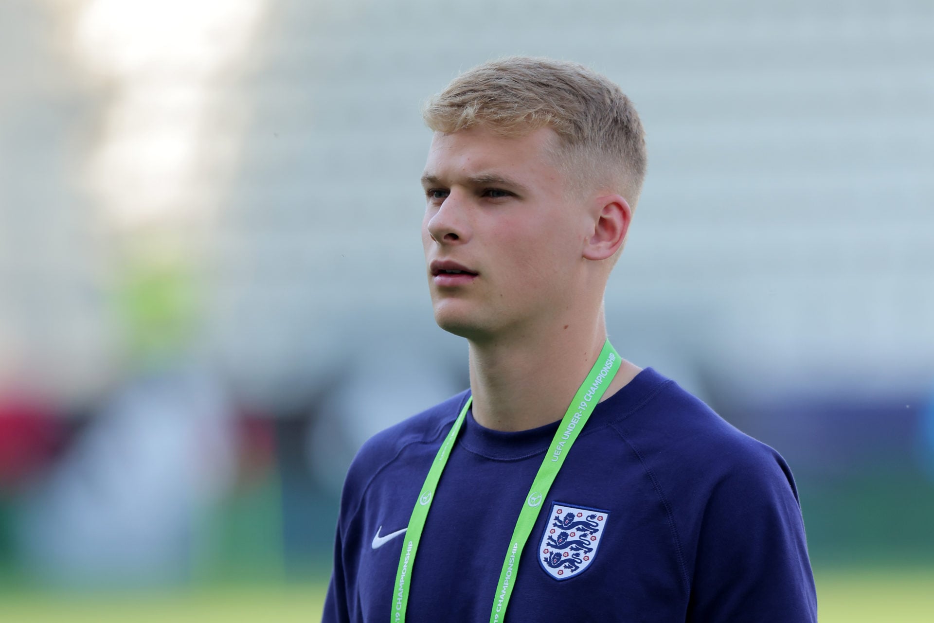England defender Zach Abbott.