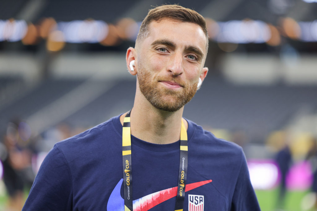 Matt Turner ahead of United States v Haiti - Gold Cup 2025