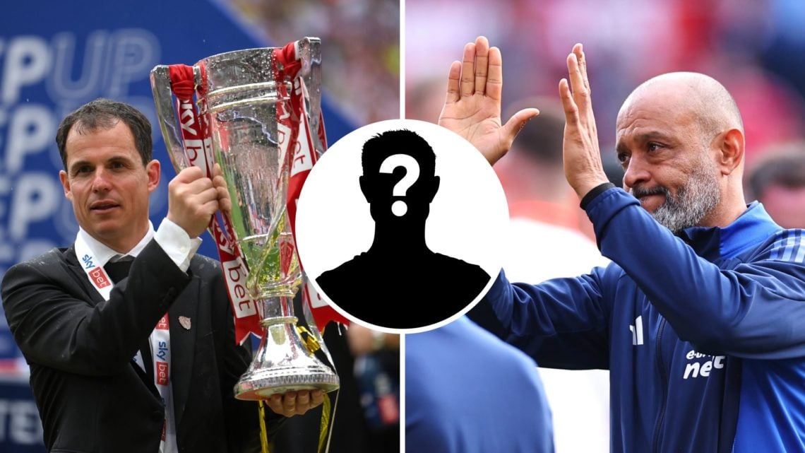 Left: Sunderland boss Regis Le Bris and Right: Forest boss Nuno Espirito Santo