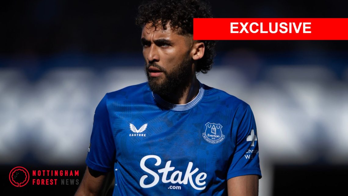 Dominic Calvert-Lewin in action for Everton