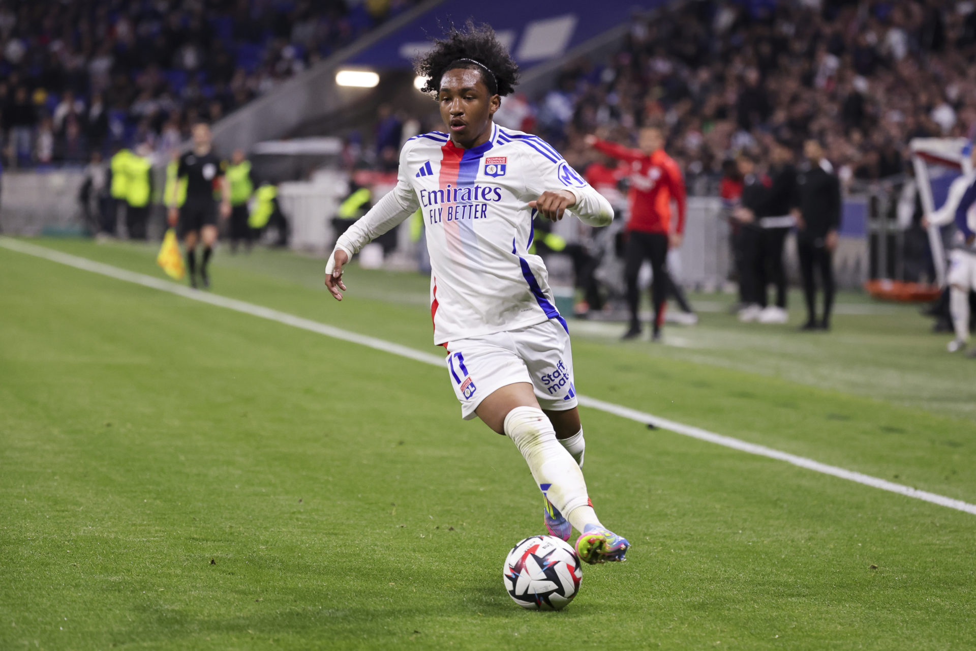 Olympique Lyonnais winger Malick Fofana.