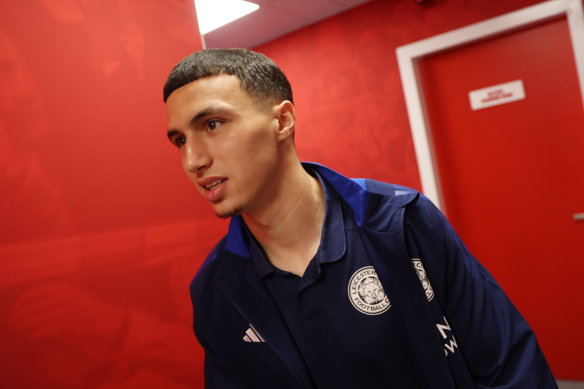Leicester City playmaker Bilal El Khannouss.