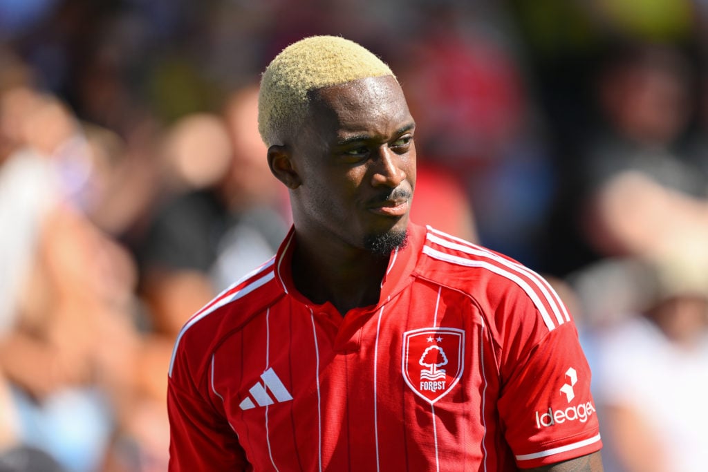 Callum Hudson-Odoi during Nottingham Forest's pre-season clash with Chesterfield.