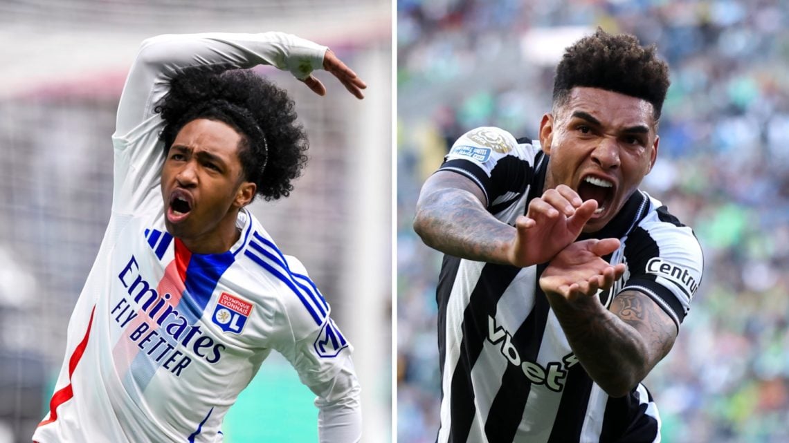 Lyon winger Malick Fofana. Botafogo striker Igor Jesus.