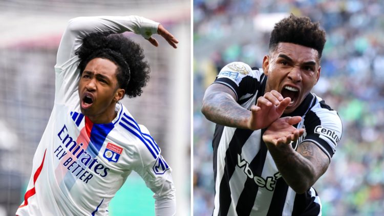 Lyon winger Malick Fofana. Botafogo striker Igor Jesus.