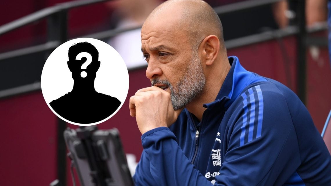 Nuno Espirito Santo watches Forest play West Ham