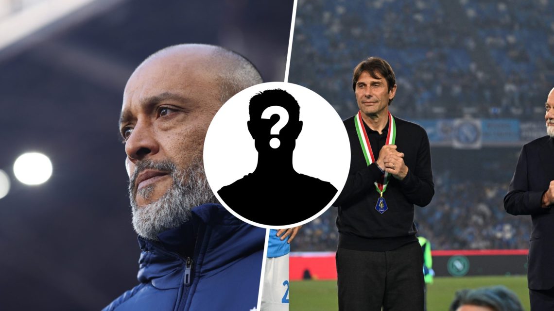 Left: Forest boss Nuno Espirito Santo and Right: Napoli head coach Antonio Conte