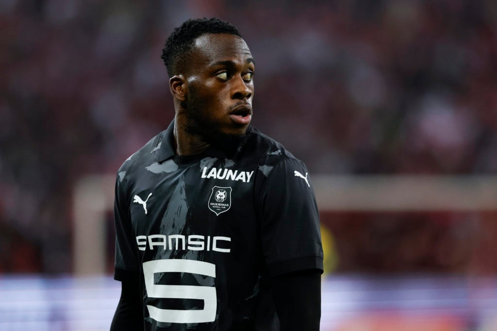 Stade Rennais striker Arnaud Kalimuendo.
