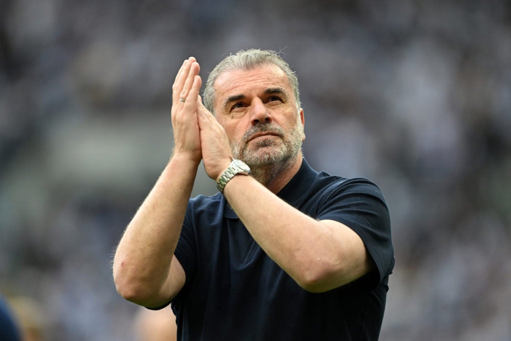 Tottenham Hotspur manager Ange Postecoglou.