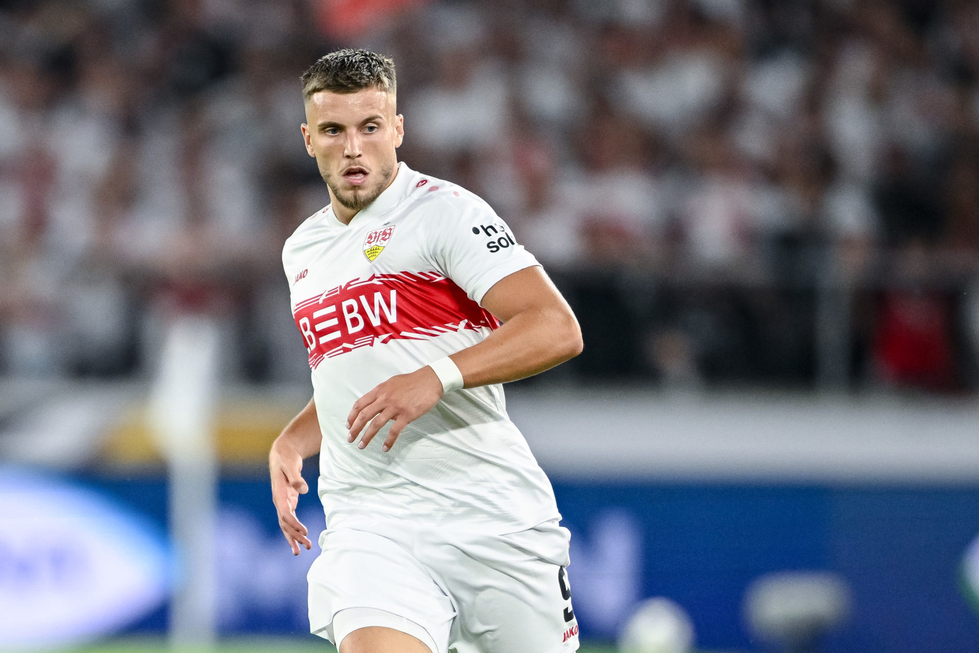 VfB Stuttgart striker Ermedin Demirovic.