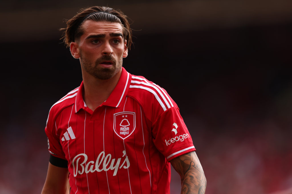 Jota Silva in action for Nottingham Forest