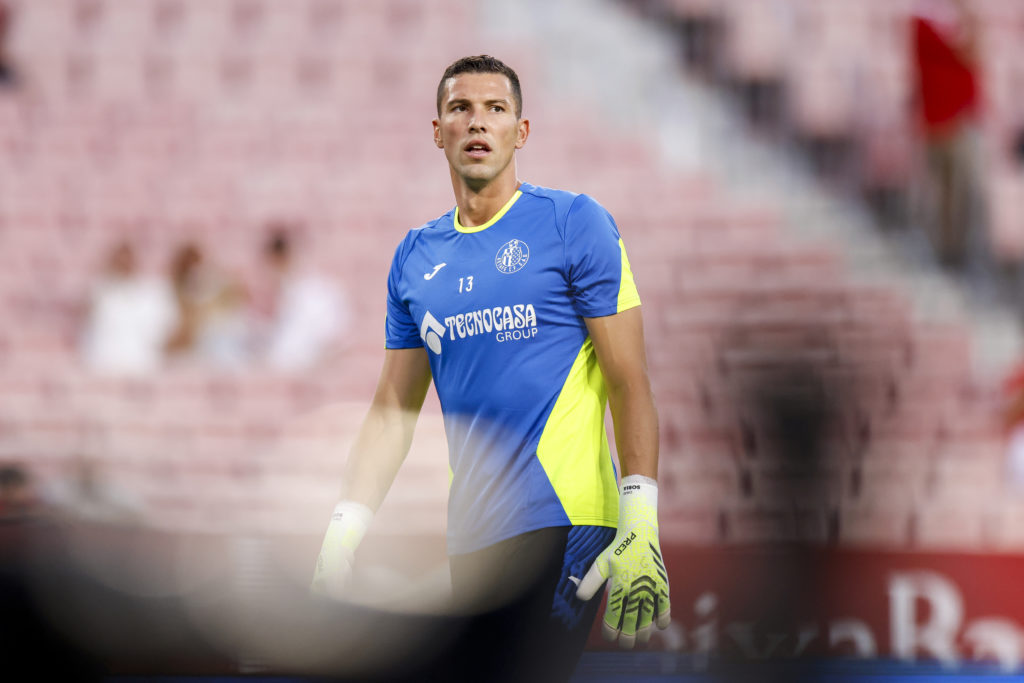 Getafe goalkeeper David Soria