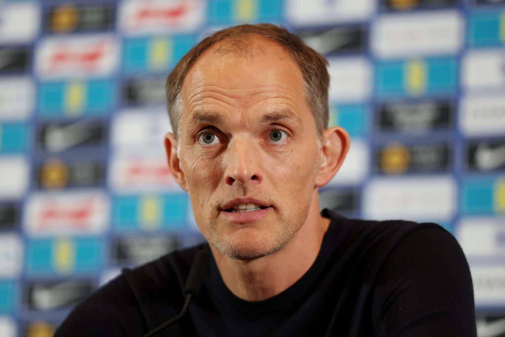 England Men Press Conference with Thomas Tuchel.