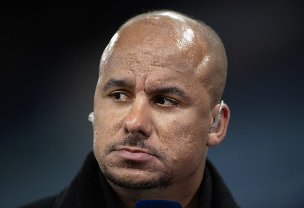 Gabby Agbonlahor working as a pundit