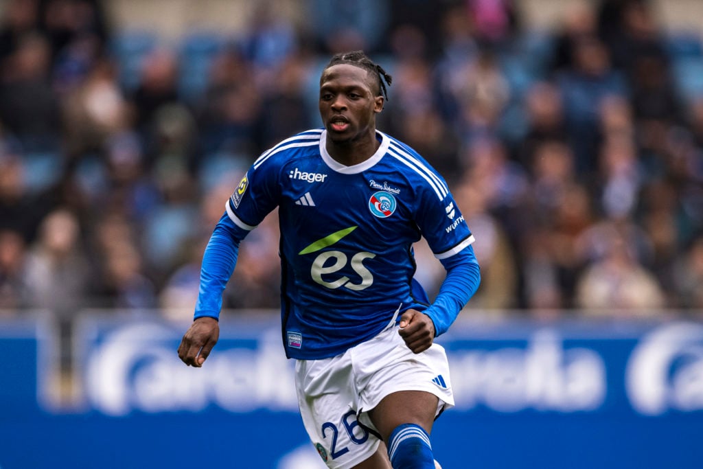 Dilane Bakwa in action for Strasbourg