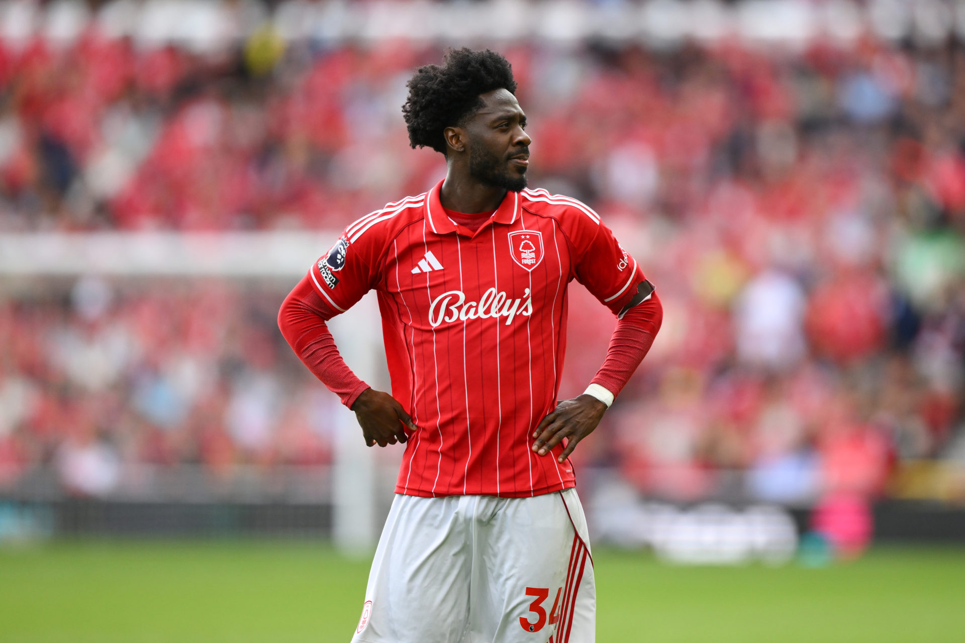 Ola Aina in action for Nottingham Forest