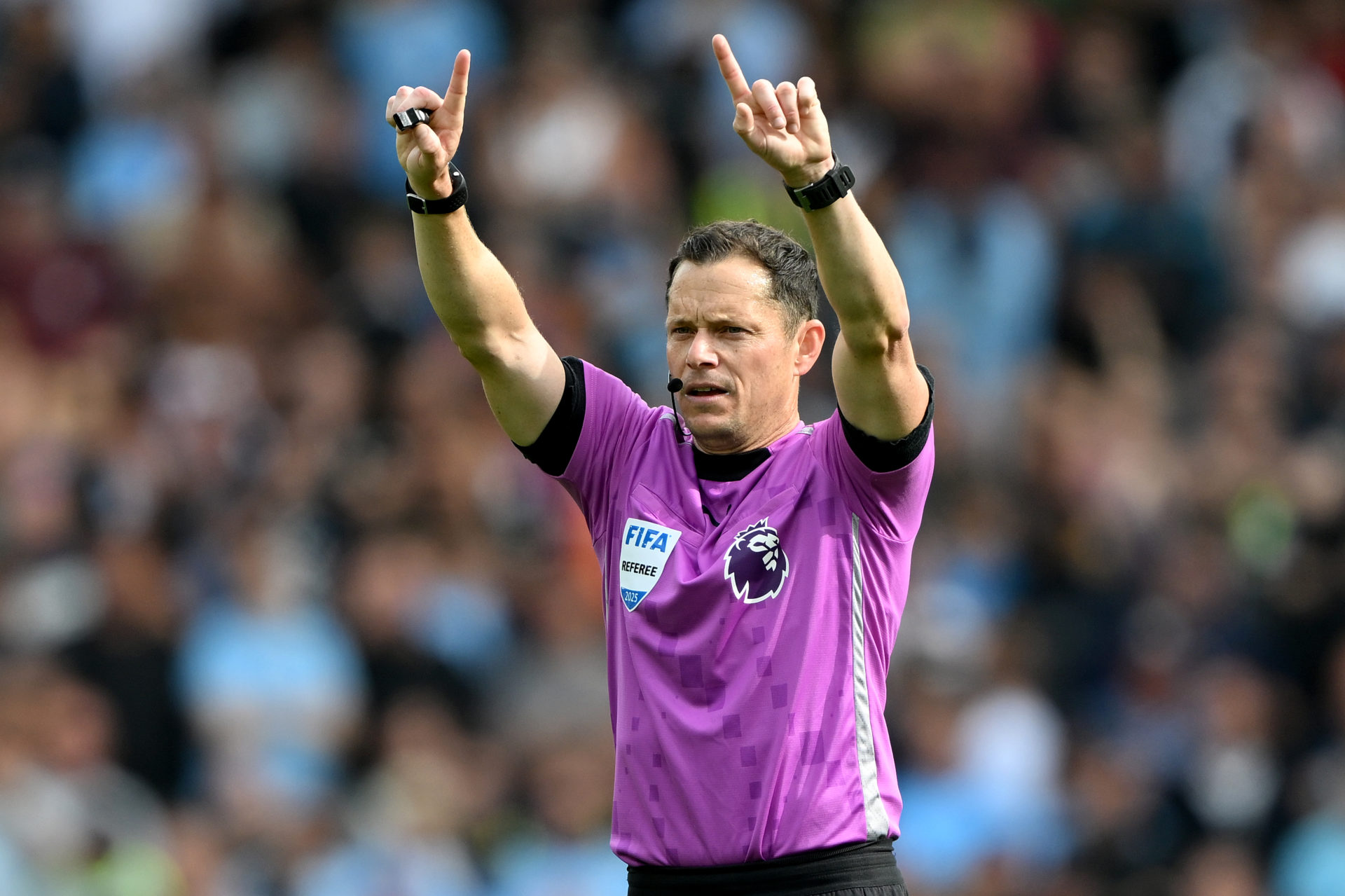 Premier League referee Darren England.