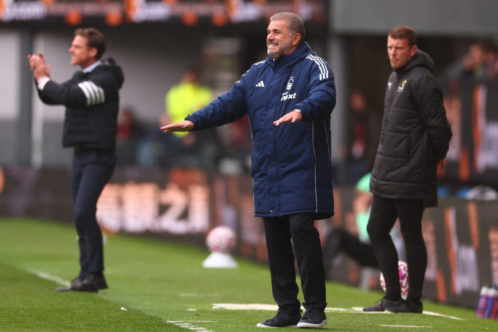 Forest head coach Ange Postecoglou