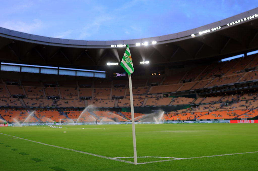 A view inside the Estadio La Cartuja, home of Real Betis.