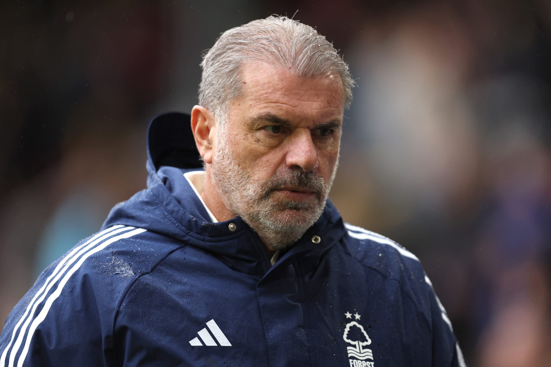 Ange Postecoglou during Burnley vs Nottingham Forest.