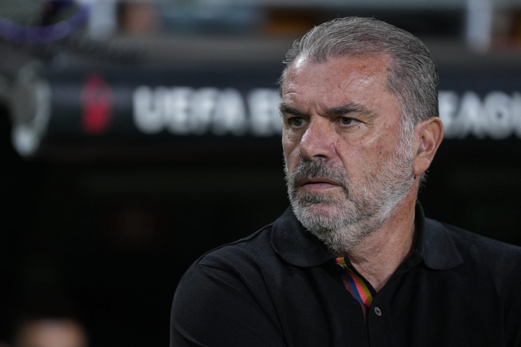 Ange Postecoglou during Real Betis vs Nottingham Forest