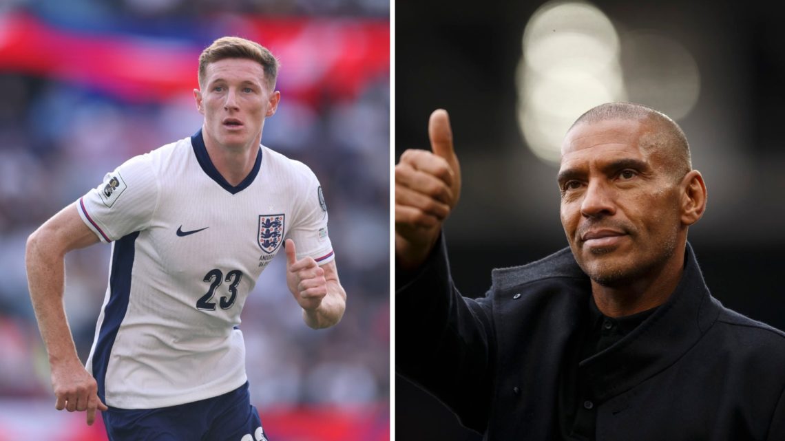 Left: Elliot Anderson plays for England and Right: Stan Collymore