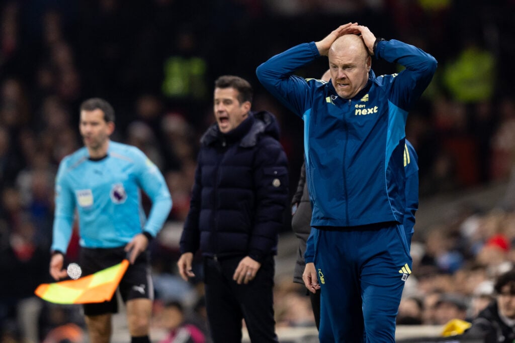 Nottingham Forest head coach Sean Dyche