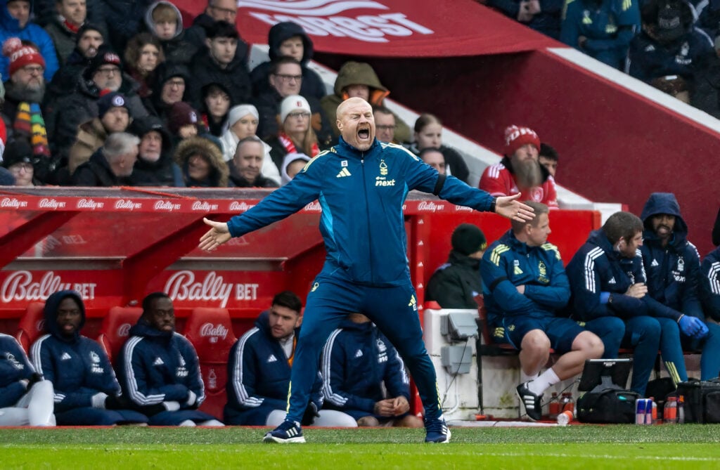 Forest manager Sean Dyche