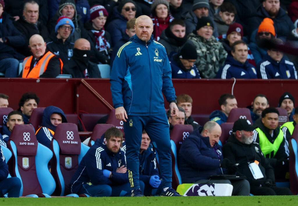 Nottingham Forest boss Sean Dyche.