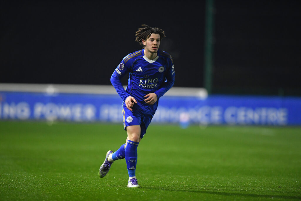 Leicester wonderkid Lorenz Hutchinson