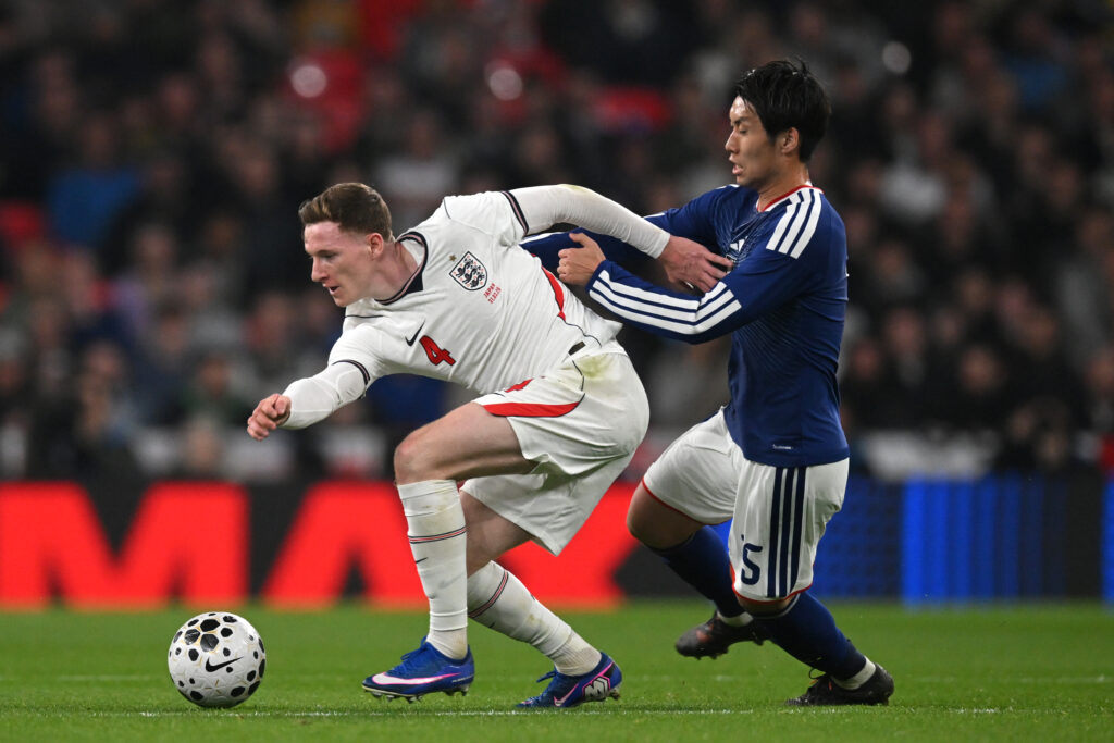 England midfielder Elliot Anderson.