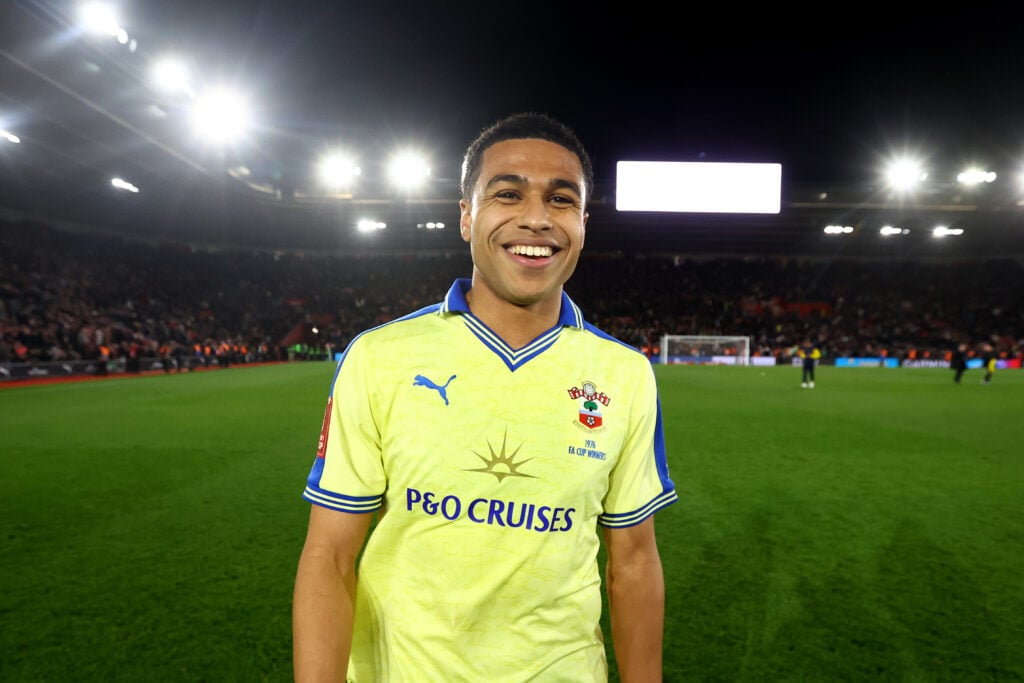 Southampton midfielder Shea Charles.