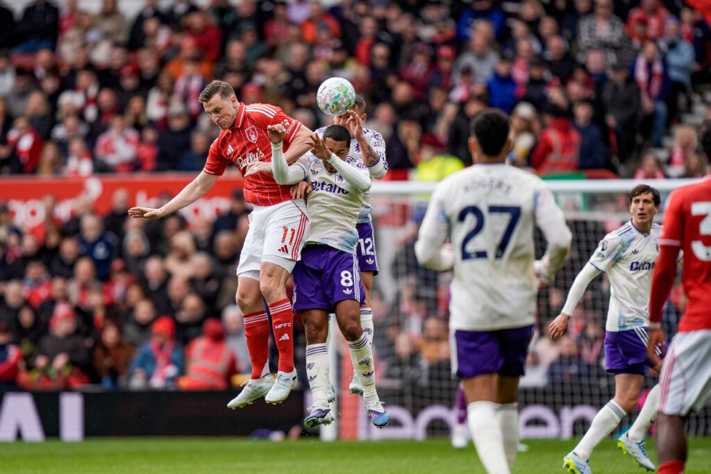 Nottingham Forest striker Chris Wood