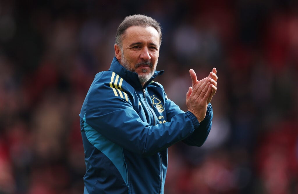 Nottingham Forest manager Vitor Pereira.