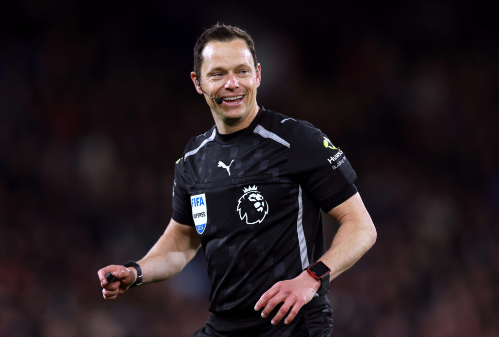 Premier League referee Darren England.
