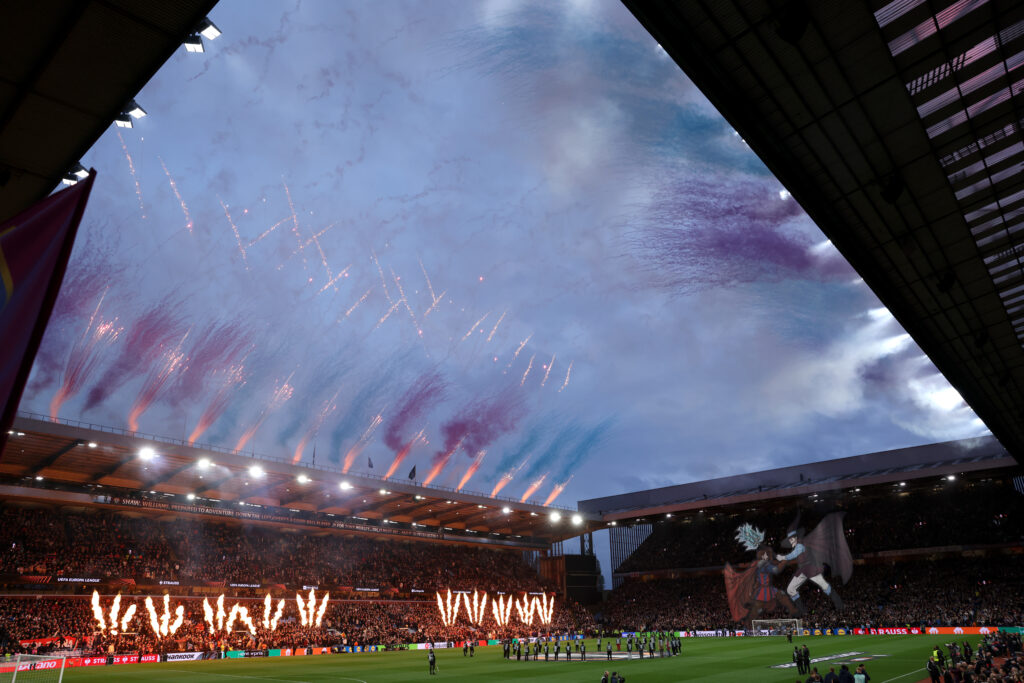 Aston Villa's Stadium.