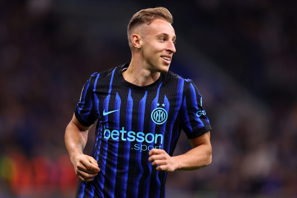 Inter Milan star Davide Fratessi.