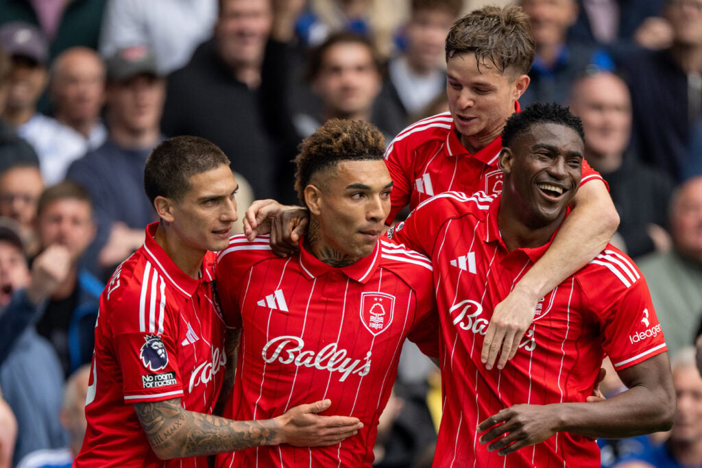 Nottingham Forest celebrate